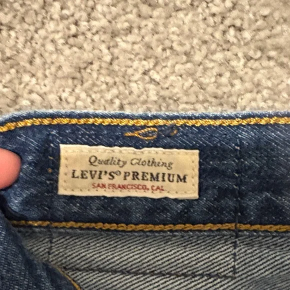 Levi's Classic Blue Denim Jeans 26x26 - Picture 2 of 8